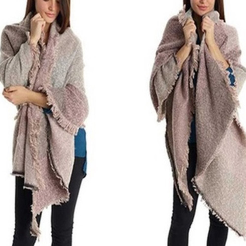 Vincenza Women's Oversized Blanket Scarf